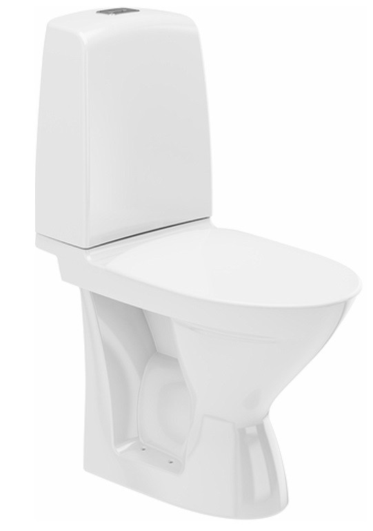 Ifö WC-Stol Spira 6262 Universallås Rimfree Med Mjuksits