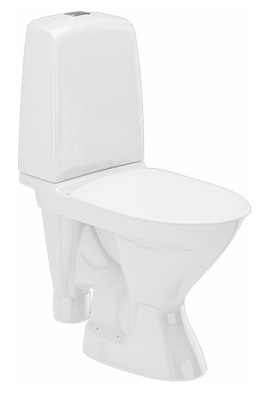 Ifö WC-Stol Spira 6270 Öppet S-Lås Med Mjuksits
