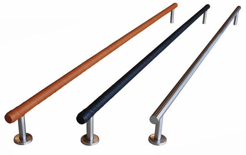Beslag Design Metal Bar - leather / steel